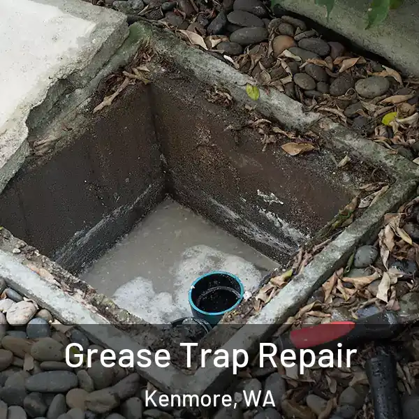  Grease Trap Repair Kenmore, WA