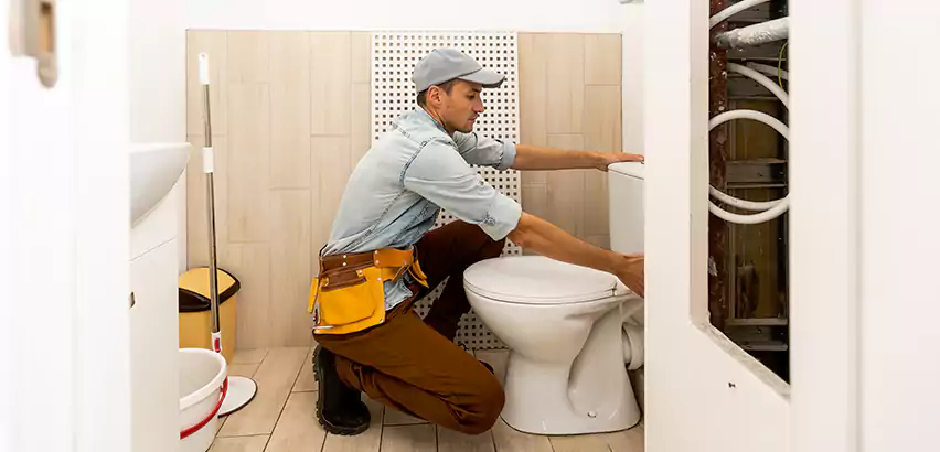 Toilet Bowl Fill Valve Replacement in Kenmore